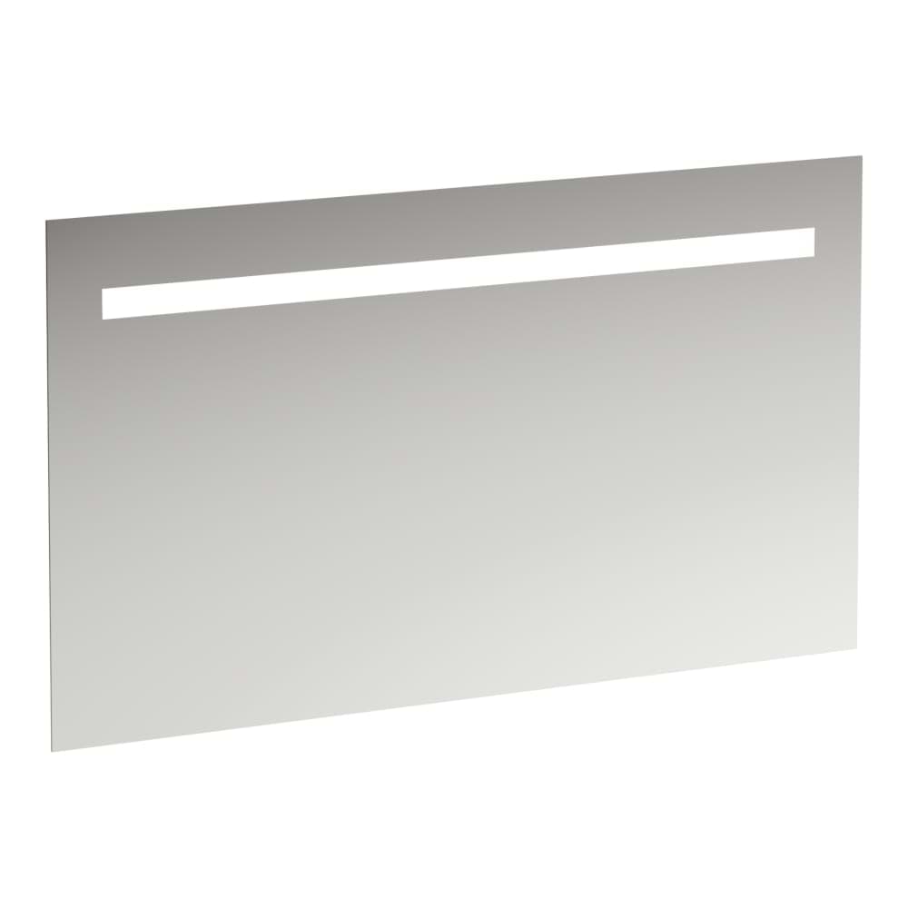 Bild von LAUFEN LEELO Spiegel, 1200 mm, mit integrierter horizontaler LED-Beleuchtung, für Lichtschalter, Aluminiumrahmen, 4000K, IP44 1200 x 40 x 700 mm #H4476719501441 - 144 - Spiegel