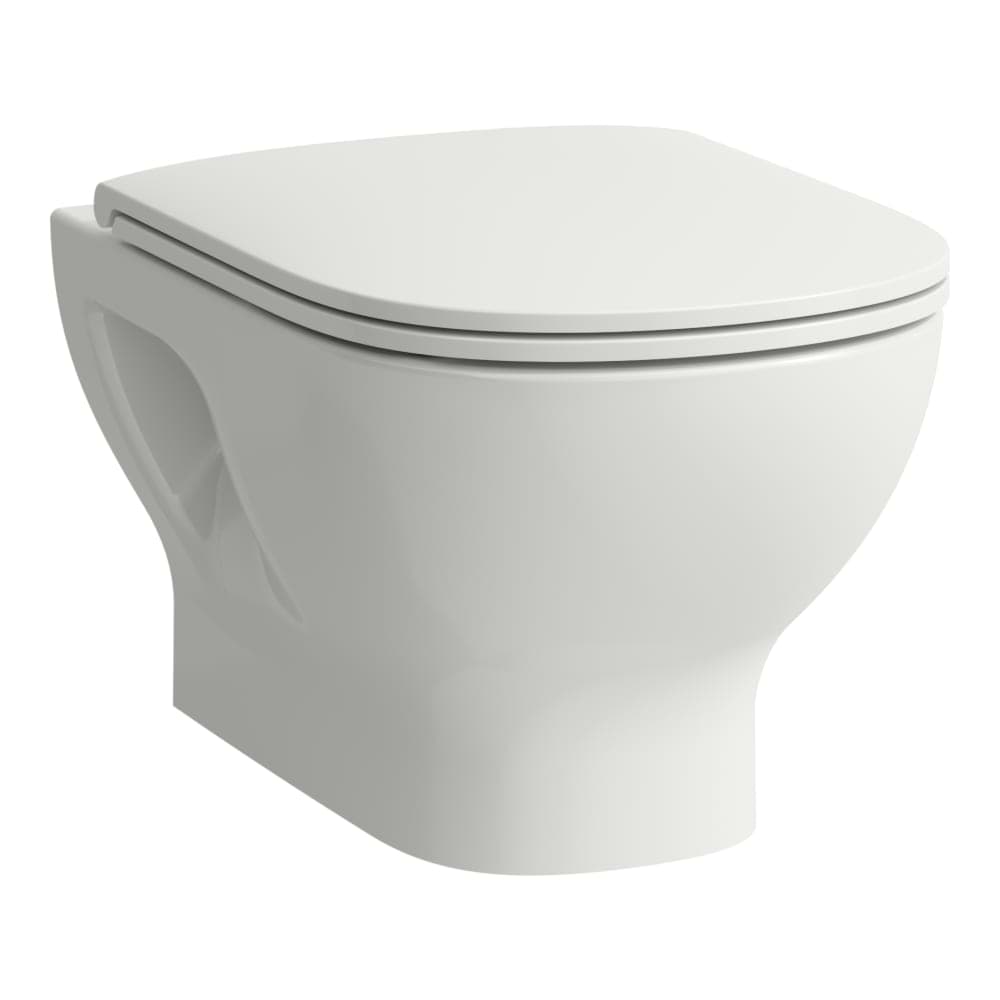Bild von LAUFEN LUA Wand-WC Basic, Tiefspüler, spülrandlos 520 x 360 x 345 mm #H8200810370001 - 037 - Manhattan