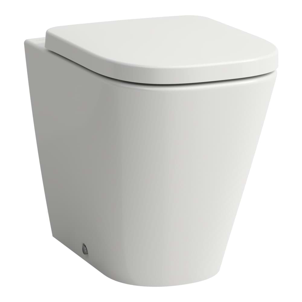 Obrázek LAUFEN MEDA Stojící klozet, 'Silent flush', rimless, hluboké splachování, vodorovný/svislý odpad Vario 540 x 360 x 430 mm #H8231117580001 - 758 - Grafit mat