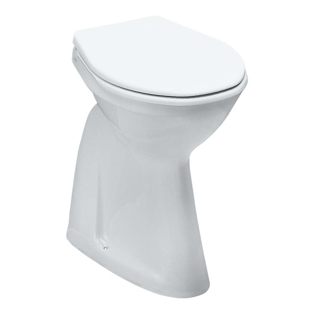Bild von LAUFEN PASCHA Stand-WC, Tiefspüler, mit Spülrand, Abgang senkrecht 550 x 365 x 515 mm #H8221350000001 - 000 - Weiß