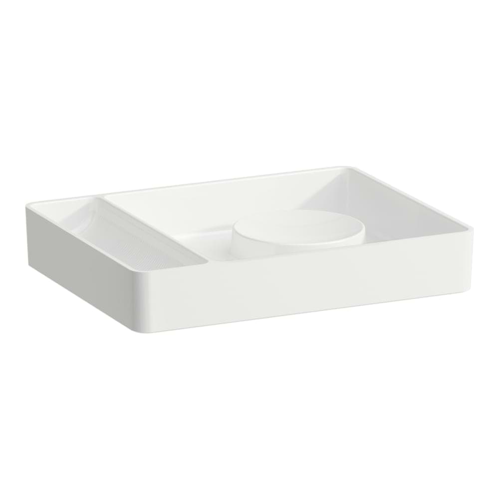 Bild von LAUFEN VAL Ablageschale, rechteckig 360 x 280 x 60 mm #H8702827160001 - 716 - Schwarz matt