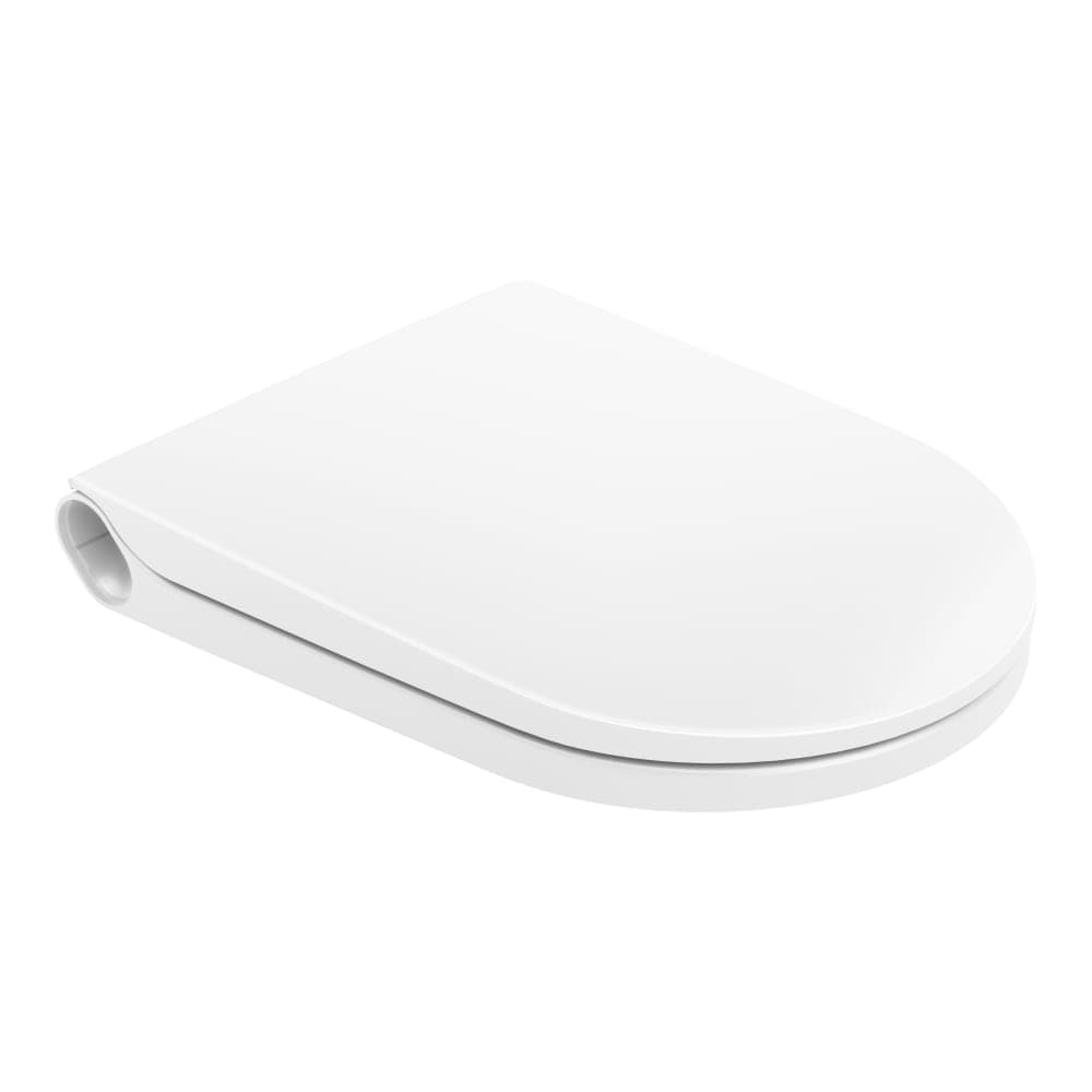 Bild von LAUFEN CLEANET RIVA WC-Sitz mit Deckel, abnehmbar, mit Absenkautomatik, ohne Controller, ohne seitlicher Abdeckung 475 x 380 x 80 mm #H8916910000001 - 000 - Weiß