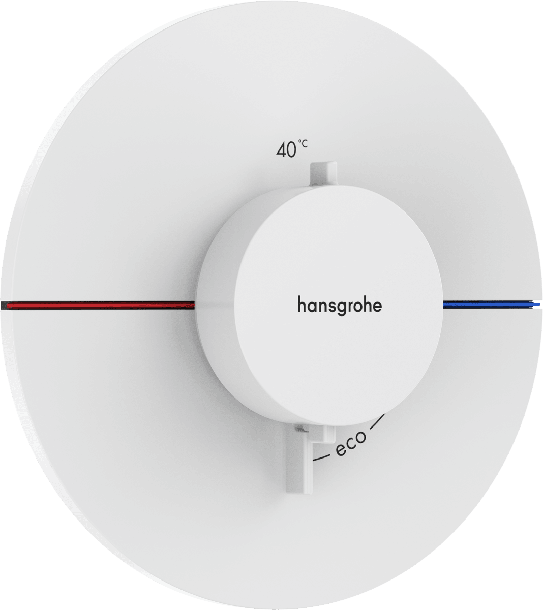 Picture of HANSGROHE ShowerSelect Comfort S Thermostat for concealed installation #15559700 - Matt White