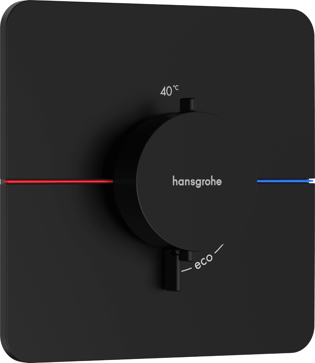 Picture of HANSGROHE ShowerSelect Comfort Q Thermostat for concealed installation #15588670 - Matt Black