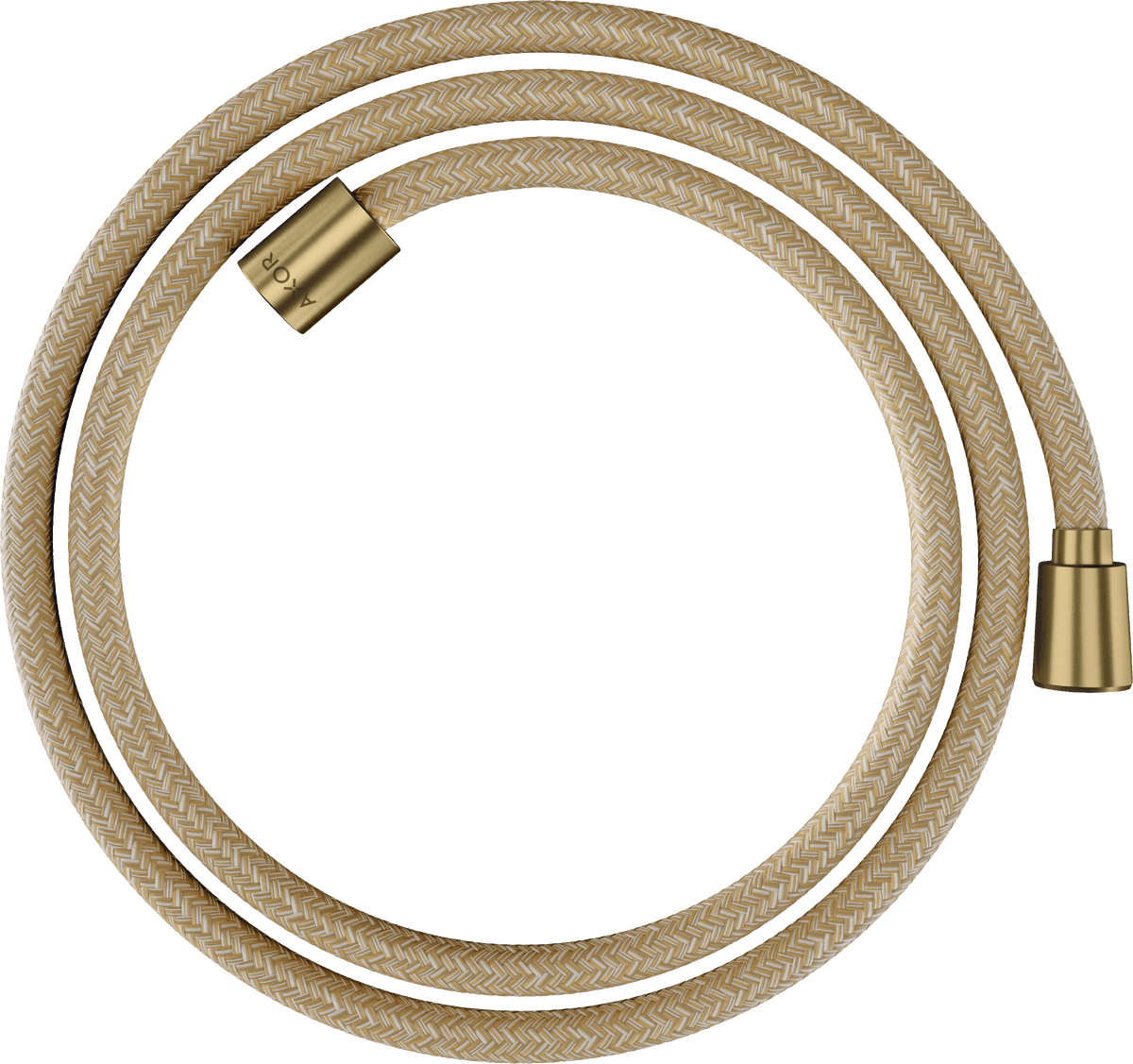 Bild von HANSGROHE AXOR ShowerSolutions Textilbrauseschlauch 1,60 m mit konischer und zylindrischer Mutter #28259950 - Brushed Brass