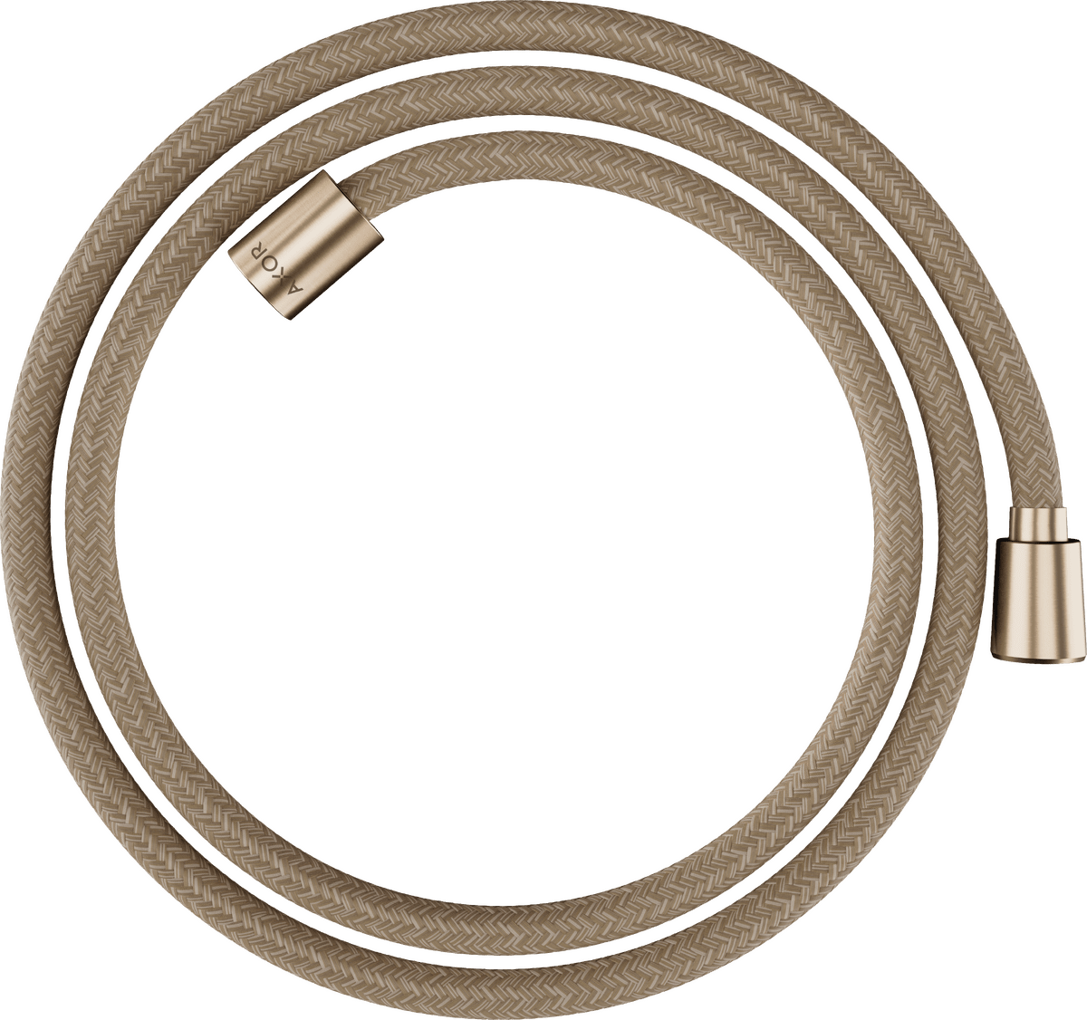 Bild von HANSGROHE AXOR ShowerSolutions Textilbrauseschlauch 1,60 m mit konischer und zylindrischer Mutter #28259140 - Brushed Bronze