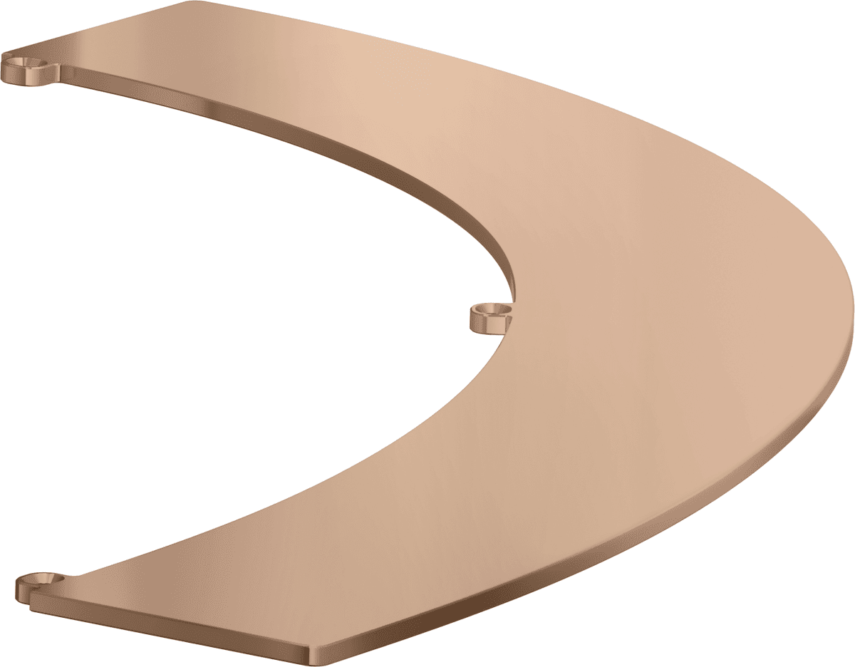 Bild von HANSGROHE AXOR Suite Waschbecken & Badewannen Ablage #42006300 - Polished Red Gold