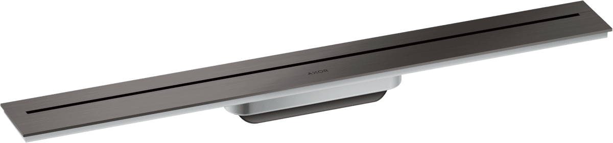 Bild von HANSGROHE AXOR Drain Fertigset Duschrinne 700 zur Wandmontage #42525340 - Brushed Black Chrome