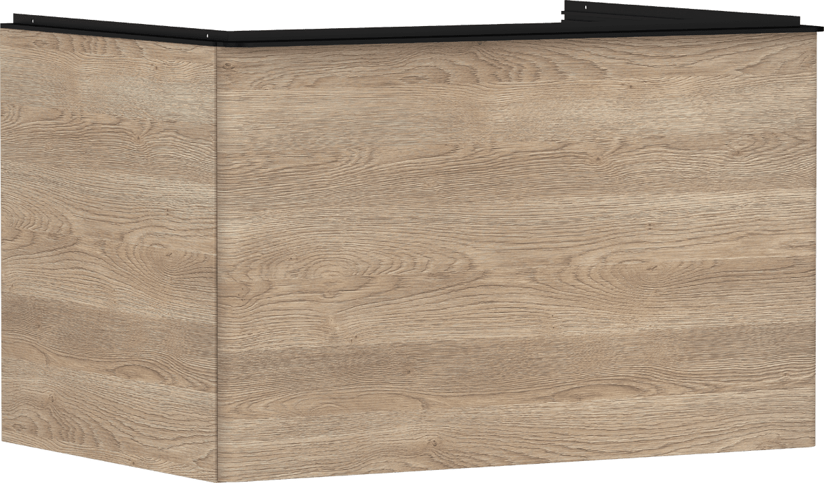 Picture of HANSGROHE Xelu Q Vanity unit Natural Oak 780/550 with 1 drawer for consoles with countertop basin ground #54056670 - Natural Oak