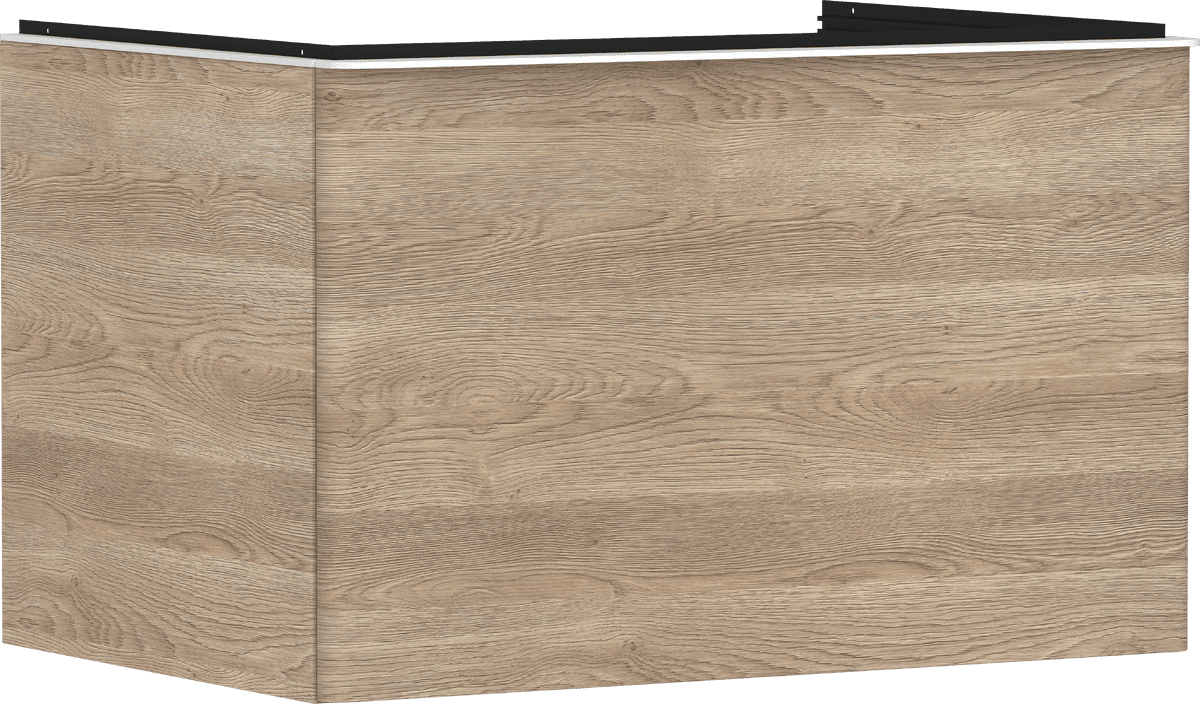 Picture of HANSGROHE Xelu Q Vanity unit Natural Oak 780/550 with 1 drawer for consoles with countertop basin ground #54056700 - Natural Oak