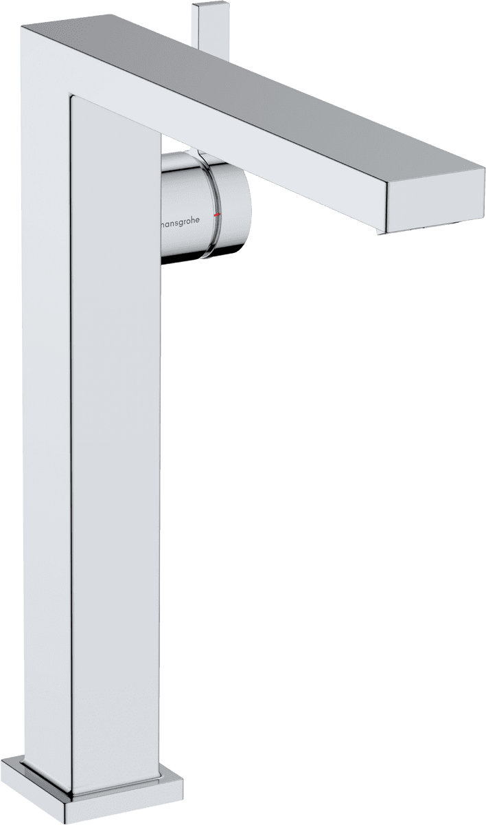 Picture of HANSGROHE Tecturis E Single lever basin mixer 240 Fine CoolStart EcoSmart+ for wash bowls with push-open waste set #73070000 - Chrome