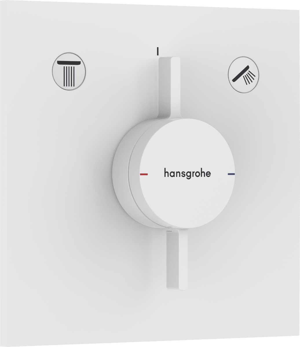 Bild von HANSGROHE DuoTurn E Mischer Unterputz für 2 Verbraucher #75417700 - Mattweiß