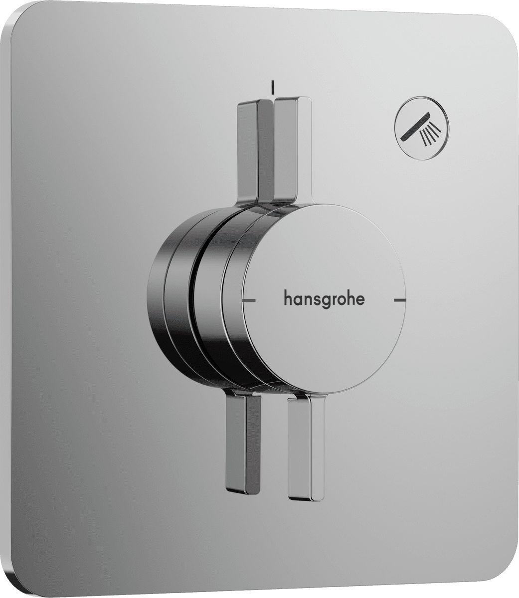 Bild von HANSGROHE DuoTurn Q Mischer Unterputz für 1 Verbraucher #75614000 - Chrom