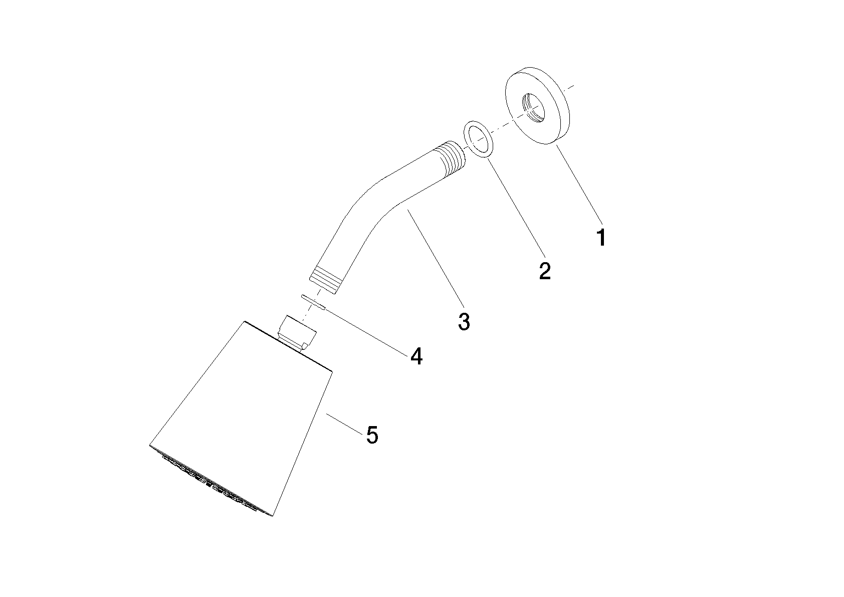 Bild von DORNBRACHT Kopfbrause - Platin #28504979-08