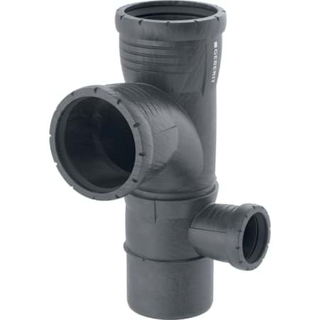 Bild von GEBERIT Silent-Pro Kombibogeneckabzweig 87,5° rechts #393.462.14.1