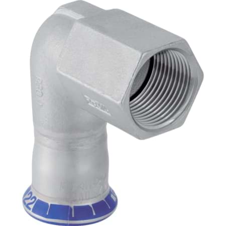 Bild von GEBERIT Mapress Edelstahl Übergangswinkel 90° mit Innengewinde #33805