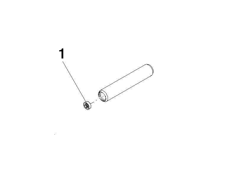 Bild von DORNBRACHT Einsatz Durchflussbegrenzer Ø 15 x 80 mm - #9018402230290