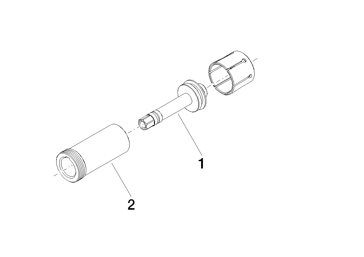 Bild von DORNBRACHT Anschluss für Potfiller inkl. Spülschlauch Ø 38 x 84 mm - #9030012130090