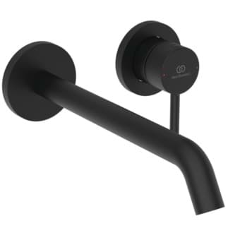 Picture of IDEAL STANDARD Ceraline Nuovo concealed wall-mounted basin mixer, 220mm projection #BD848XG - Silk Black