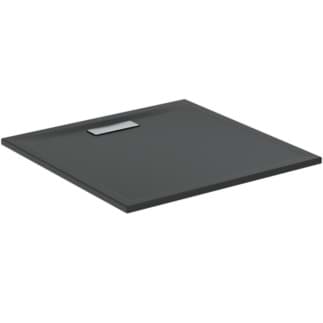 Bild von IDEAL STANDARD Ultra Flat New Quadrat-Brausewanne 900x900mm, bodeneben #T4467V3 - Schwarz
