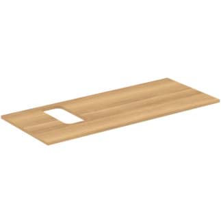 Picture of IDEAL STANDARD i.life B washbasin worktop 1202x507mm #T5458NX - natural oak