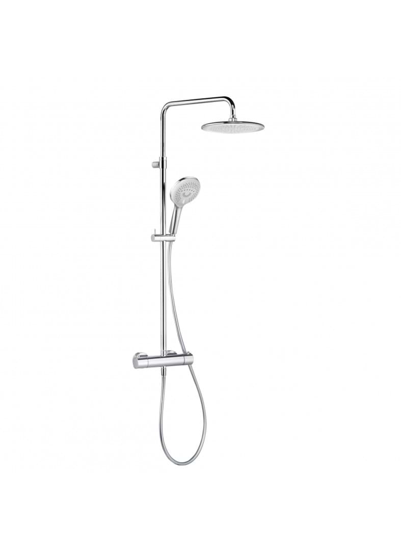Picture of KLUDI Thermostat Dual Shower System DN 15 #6709205-00 - Chrome
