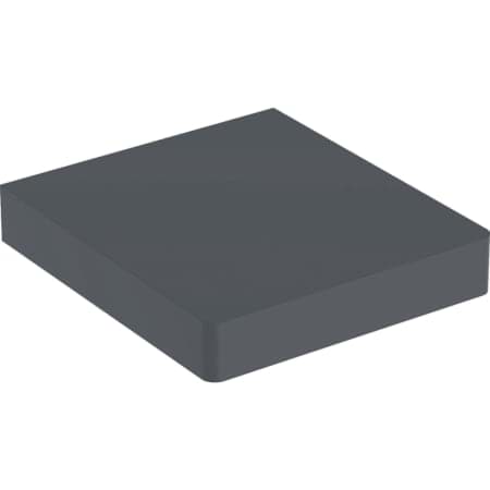 Obrázek GEBERIT Krycí deska Geberit Renova Comfort #808627000 - grafitová / matně lakovaná