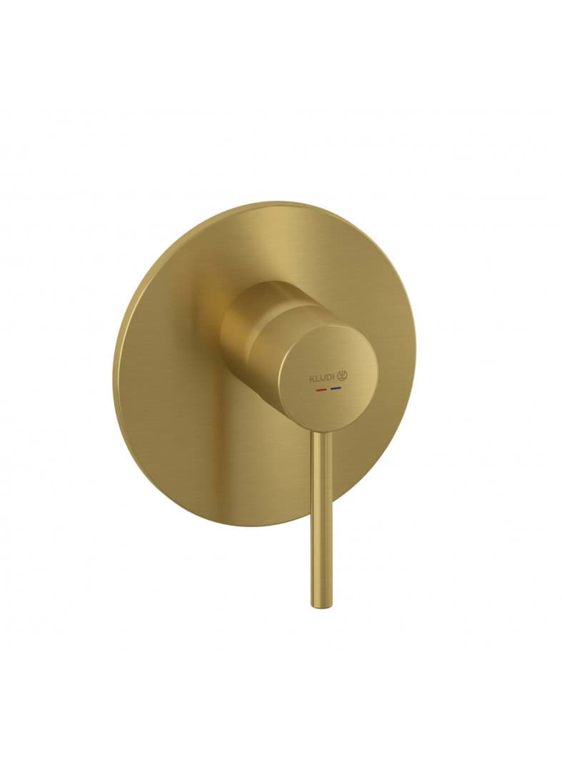 Bild von KLUDI BOZZ Unterputz-Brause-Einhandmischer #38755N076 - brushed gold