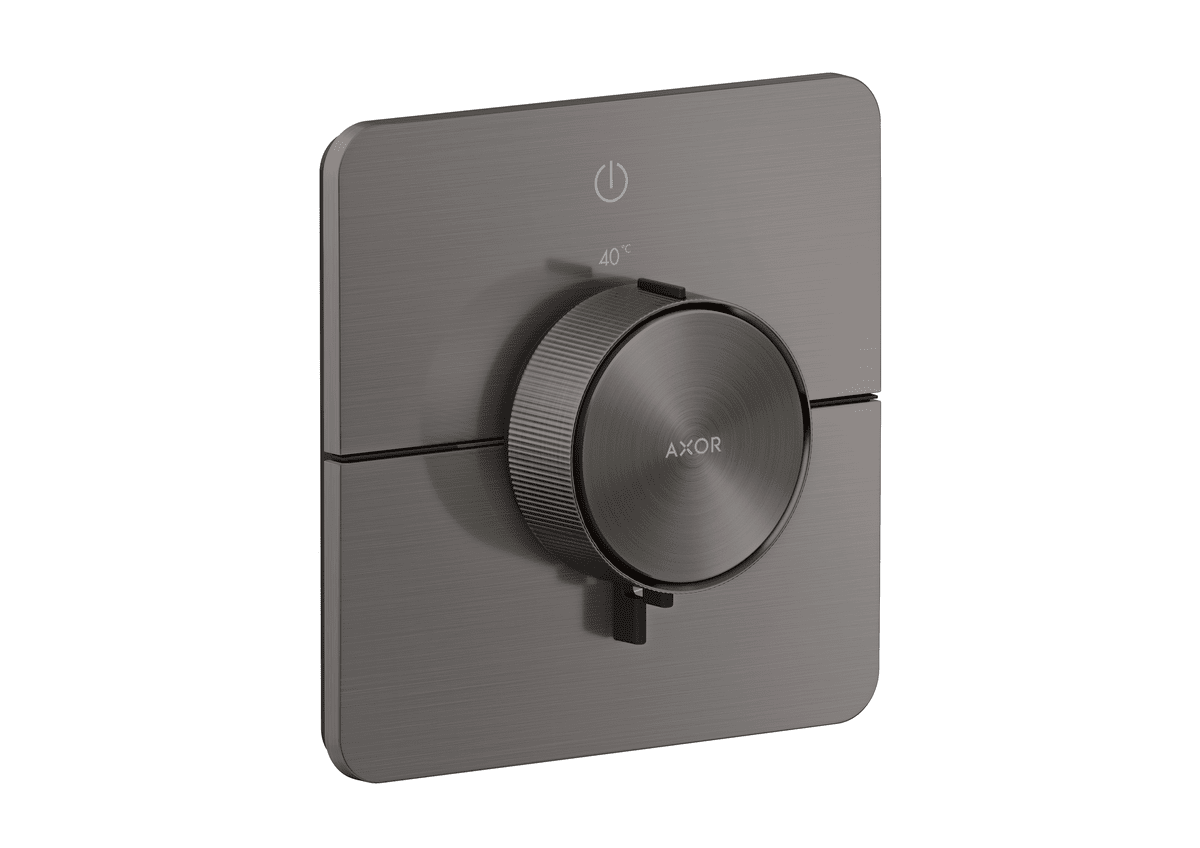 Bild von HANSGROHE AXOR ShowerSelect ID Thermostat Unterputz softsquare für 1 Verbraucher #36758340 - Brushed Black Chrome