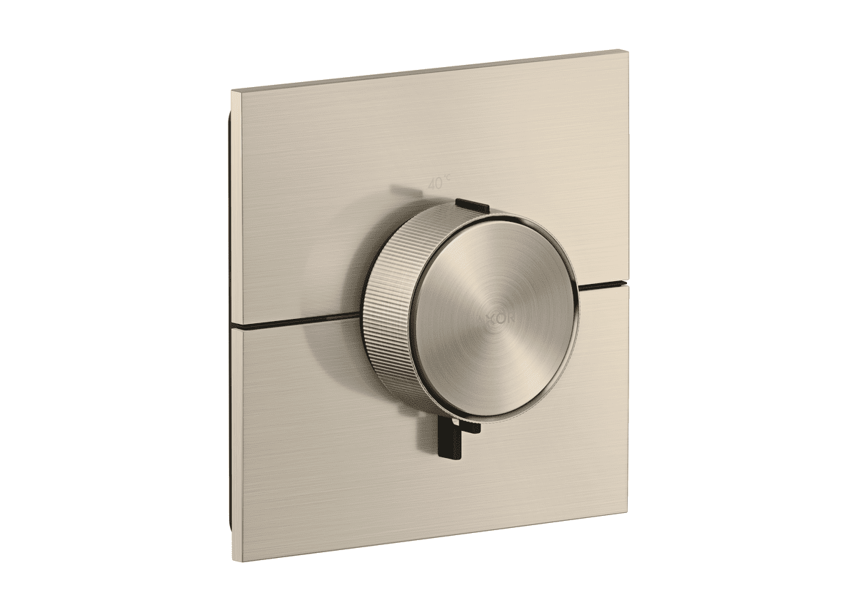 Bild von HANSGROHE AXOR ShowerSelect ID Thermostat HighFlow Unterputz eckig #36774820 - Brushed Nickel