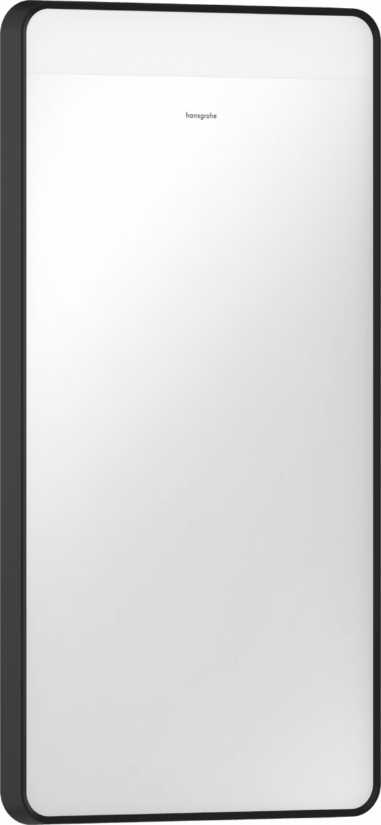 Obrázek HANSGROHE Xarita Lite Q Zrcadlo s vodorovným LED osvětlením 360/30 a nástěnným vypínačem #54955670 - matná černá