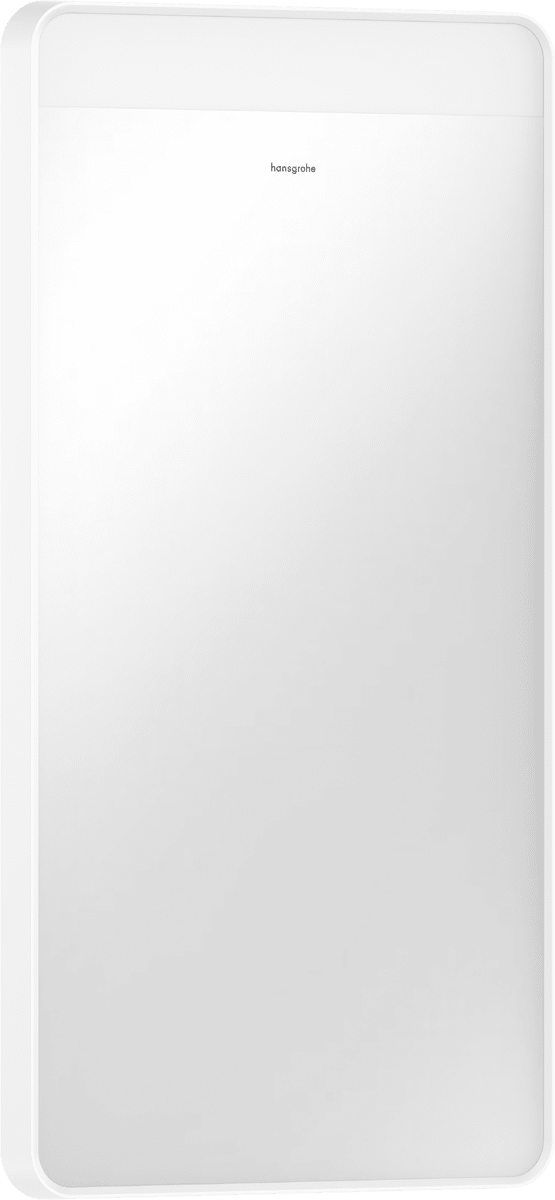 Obrázek HANSGROHE Xarita Lite Q Zrcadlo s vodorovným LED osvětlením 360/30 a nástěnným vypínačem #54955700 - matná bílá