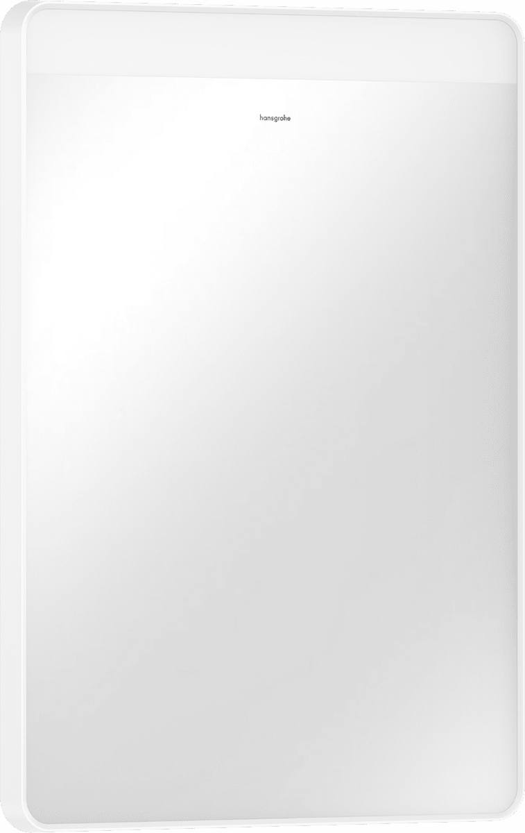 Obrázek HANSGROHE Xarita Lite Q Zrcadlo s vodorovným LED osvětlením 500/30 a nástěnným vypínačem #54956700 - matná bílá