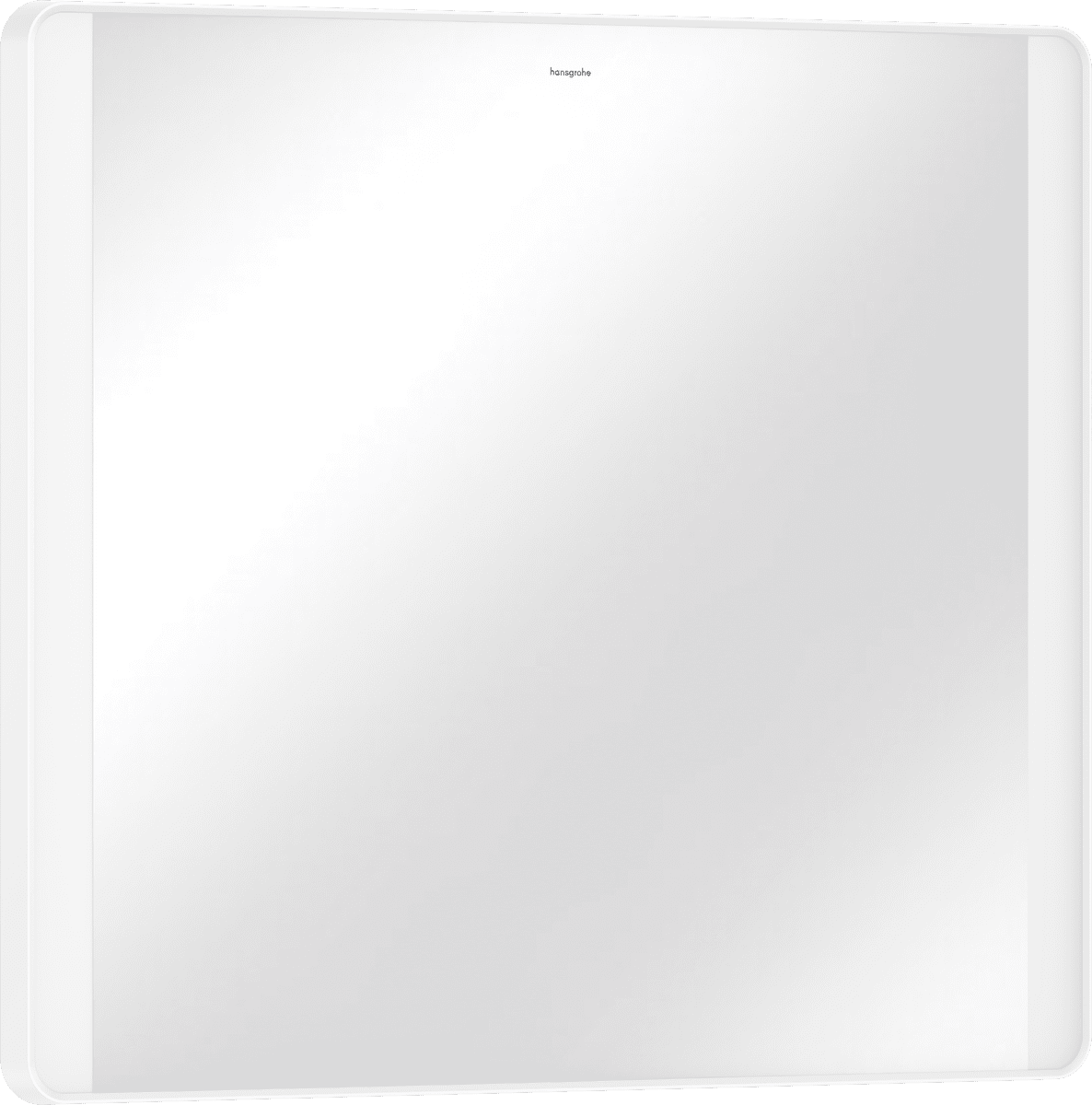 Bild von HANSGROHE Xarita Lite Q Spiegel mit seitlicher LED-Beleuchtung 800/30 für Wandschalter #54963700 - Mattweiß