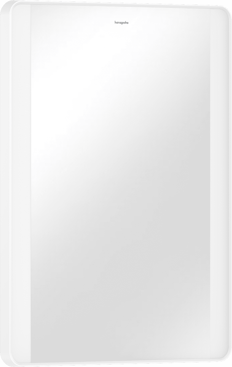 Bild von HANSGROHE Xarita Lite Q Spiegel mit seitlicher LED-Beleuchtung 500/30 für Wandschalter #54961700 - Mattweiß