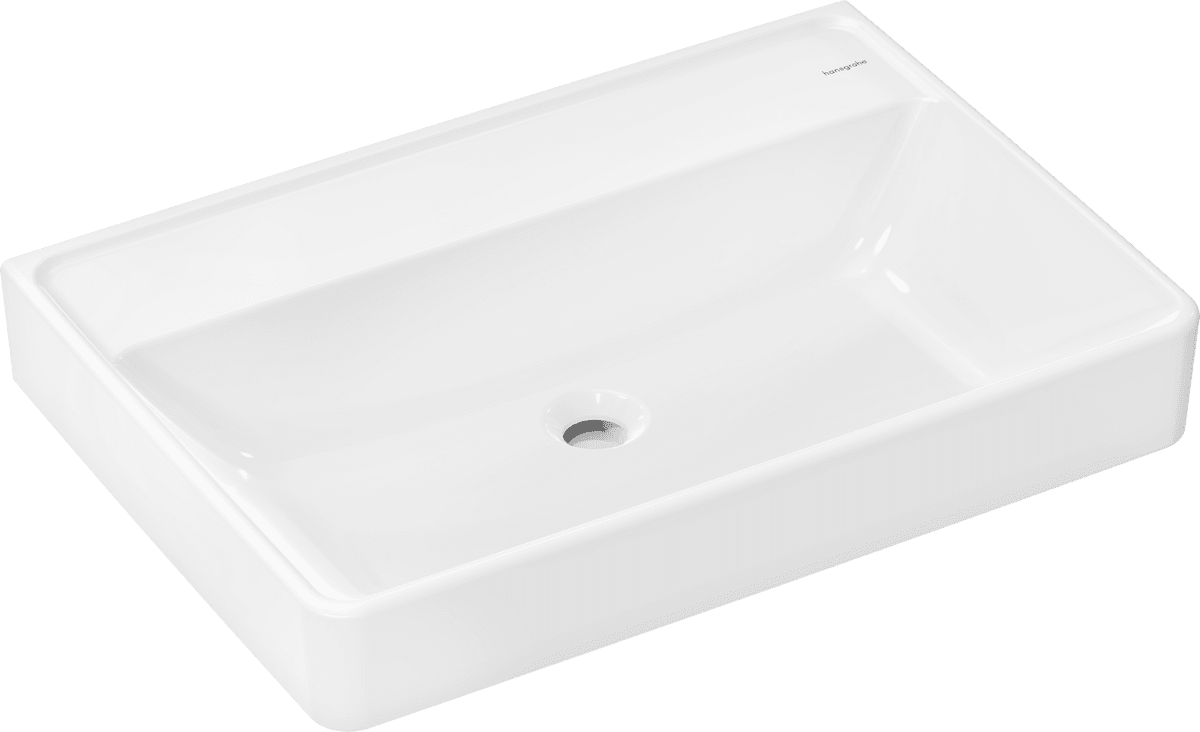 Picture of HANSGROHE Xanuia Q Wash basin 700/480 without tap hole and overflow, SmartClean #61135450 - White
