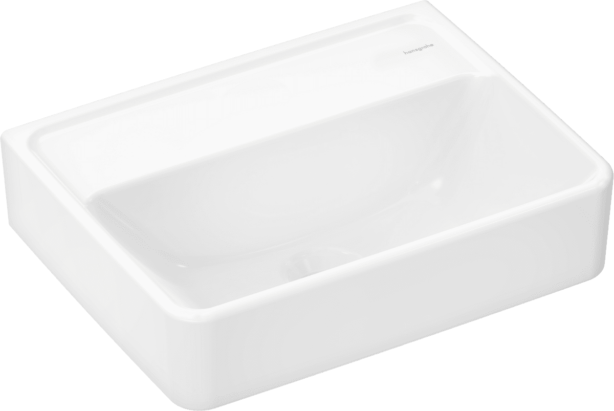 Bild von HANSGROHE Xanuia Q Handwaschbecken 450/340 ohne Hahnloch und Überlauf, SmartClean #61142450 - Weiß