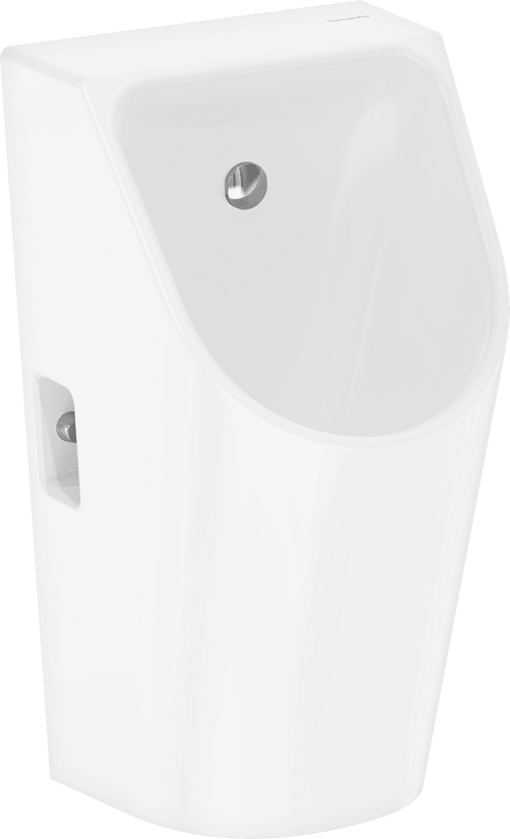 Picture of HANSGROHE EluPura Original S Urinal with rear water supply and bottom/rear outlet rimless, SmartClean #61174450 - White