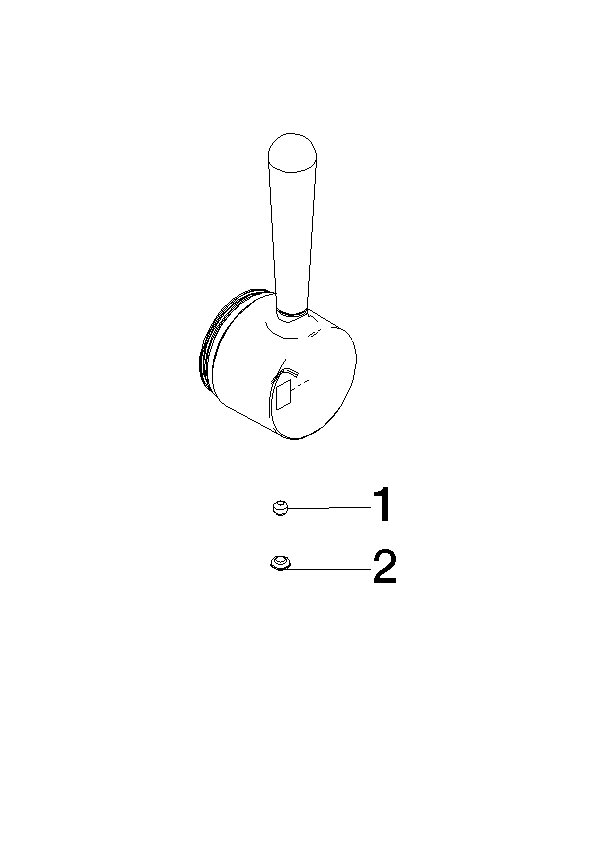 Bild von DORNBRACHT Hebel - Messing gebürstet (23kt Gold) #90208005200-28