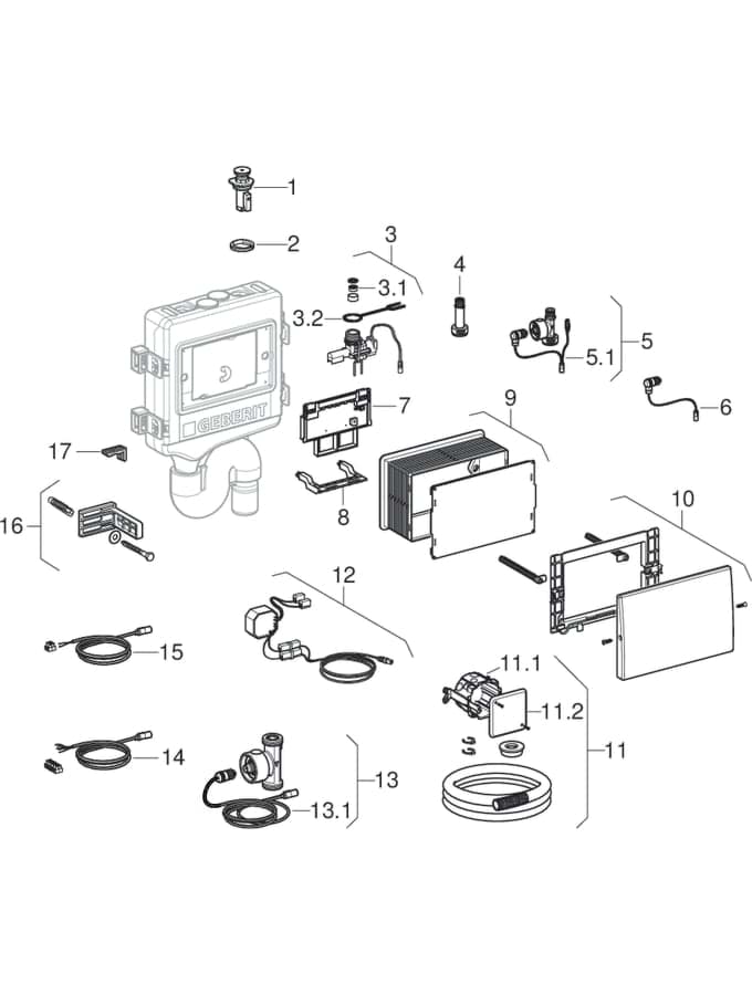 Bild von GEBERIT Hygienespülung 616.232.00.1