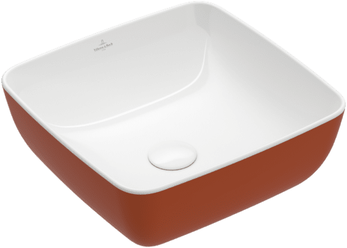 Bild von VILLEROY BOCH Artis Aufsatzwaschbecken, 410 x 410 x 130 mm, Rust, ohne Überlauf #417841BCW8