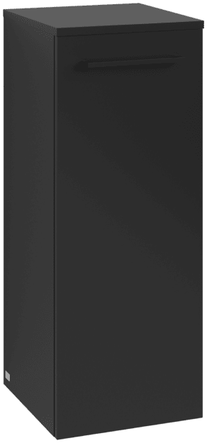 Bild von VILLEROY BOCH Avento Seitenschrank, 1 Tür, 347 x 888 x 405 mm, Volcano Black #A89511VL