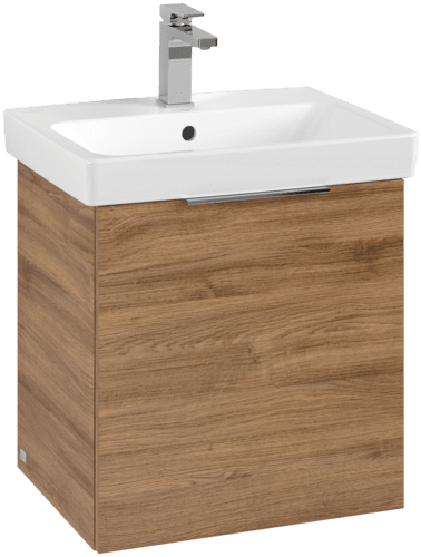 Bild von VILLEROY BOCH Architectura Waschbeckenunterschrank, 1 Tür, 500 x 520 x 415 mm, Kansas Oak #B88600RH
