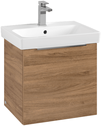 Bild von VILLEROY BOCH Architectura Waschbeckenunterschrank, 1 Auszug, 500 x 470 x 415 mm, Kansas Oak #B88500RH