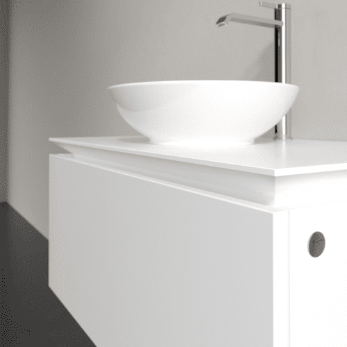 Bild von VILLEROY BOCH Legato Waschbeckenunterschrank, 1 Auszug, 800 x 380 x 500 mm, White Matt / White Matt #B56900MS