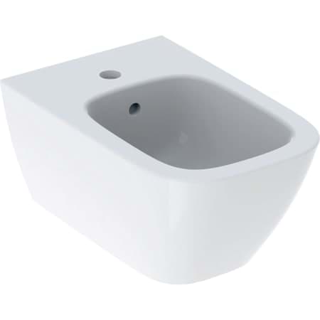 Picture of GEBERIT Smyle Square wall-hung bidet, shrouded white #500.209.01.1