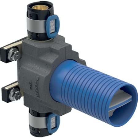 Bild von GEBERIT FlowFit UP-Kugelhahn mit Dämmung und Befestigung #619.892.00.1