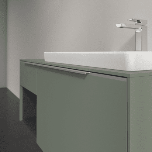 Bild von VILLEROY BOCH Subway 3.0 Waschbeckenunterschrank, 2 Auszüge, 1001 x 423 x 516 mm, Soft Green / Soft Green #C57100AF