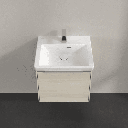 Bild von VILLEROY BOCH Subway 3.0 Waschbeckenunterschrank, 1 Auszug, 473 x 429 x 408 mm, White Oak #C58000AA