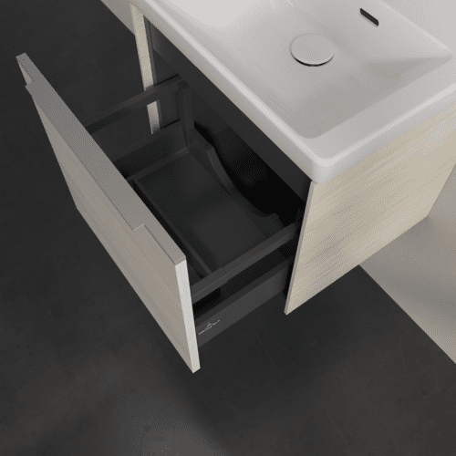 Bild von VILLEROY BOCH Subway 3.0 Waschbeckenunterschrank, 1 Auszug, 473 x 429 x 408 mm, White Oak #C58000AA